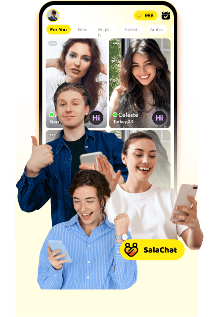 Salachat 1v1 video chat app screenshot