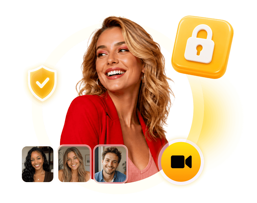 1v1 video chat